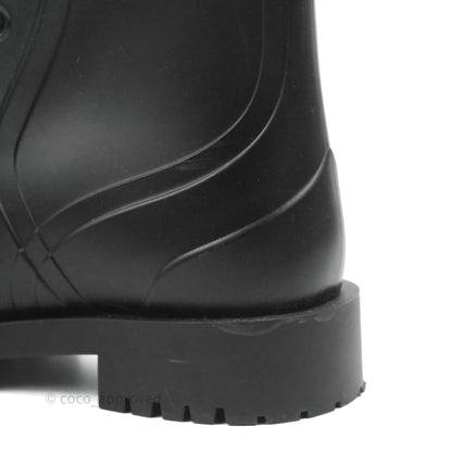 Dior Diorcamp Rubber Boots Black Size 35