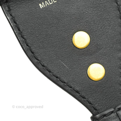 Christian Dior Blue Embroidered Shoulder Strap