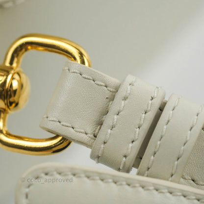 Dior Bobby East-West Bag Calfskin White
