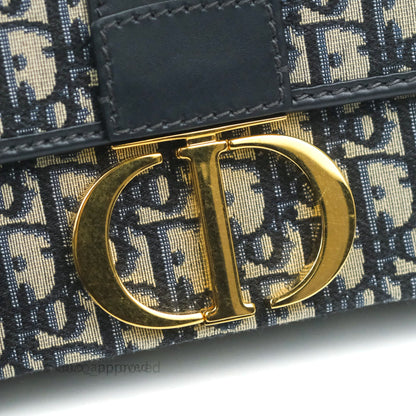 Christian Dior 30 Montaigne Oblique Jacquard Box Bag
