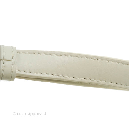 Dior Bobby East-West Bag Calfskin White