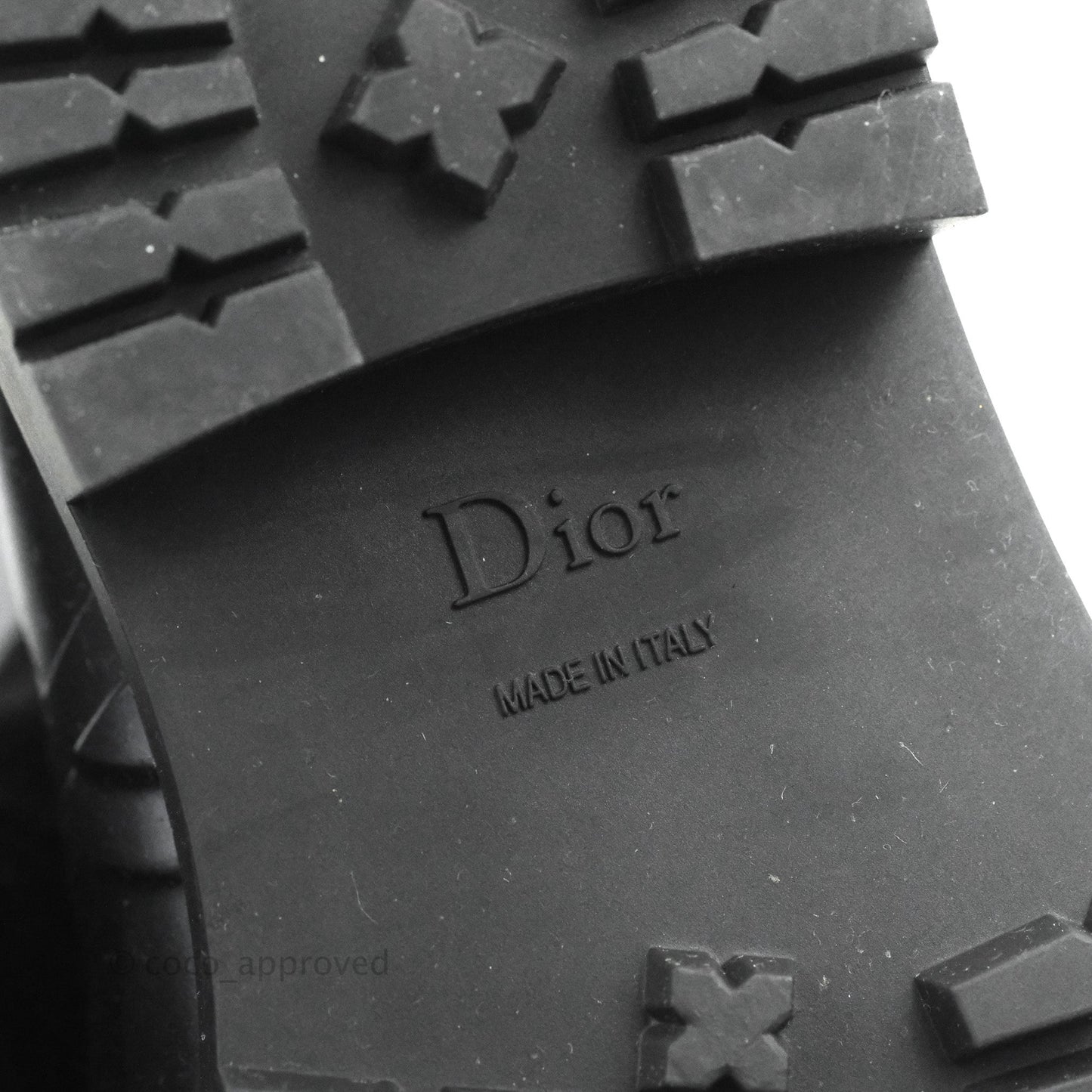 Dior Diorcamp Rubber Boots Black Size 35