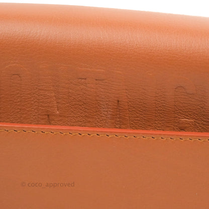 Dior Medium Whipstitched Bobby Bag Brown Grained Calfskin Gold Hardware