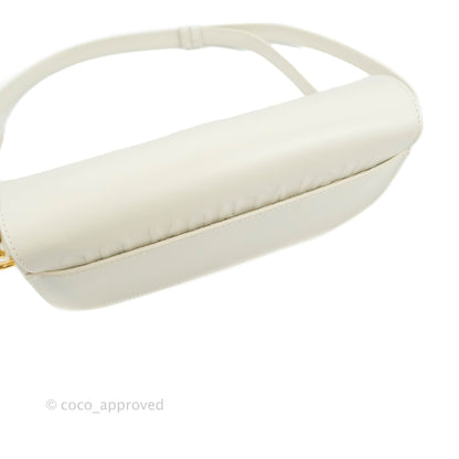 Dior Bobby East-West Bag Calfskin White
