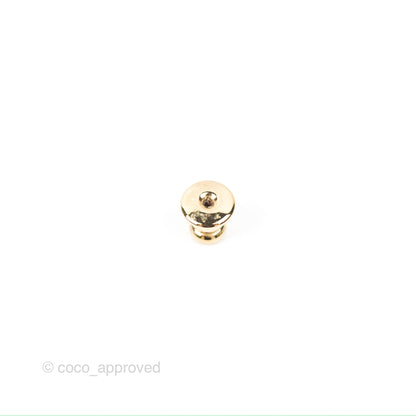 Christian Dior Clair D Lune Earrings Crystal Gold Tone