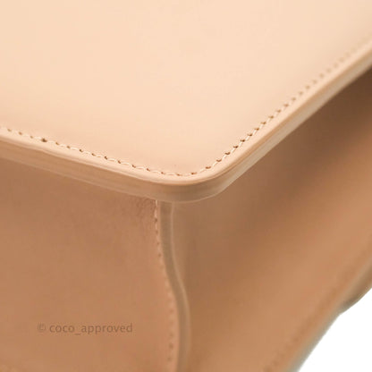 Christian Dior 30 Montaigne Bag Rose Beige Calfskin Gold Hardware