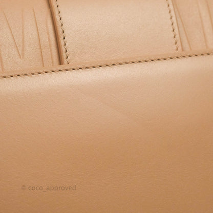 Christian Dior 30 Montaigne Bag Rose Beige Calfskin Gold Hardware