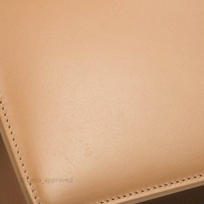 Christian Dior 30 Montaigne Bag Rose Beige Calfskin Gold Hardware