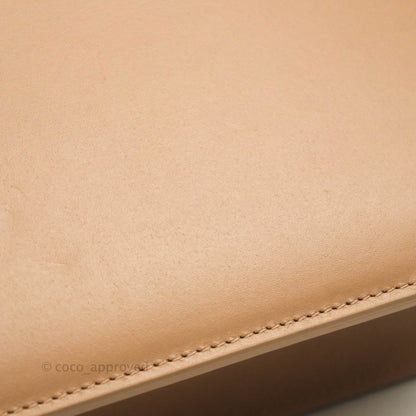 Christian Dior 30 Montaigne Bag Rose Beige Calfskin Gold Hardware