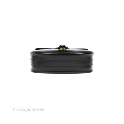 Dior Medium Bobby Bag Black Calfskin Gold Hardware