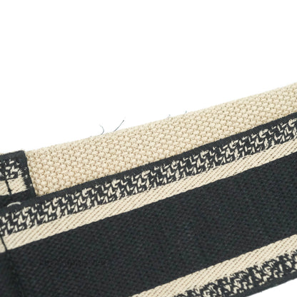 Christian Dior Navy 'Christian Dior Paris' Embroidery Shoulder Strap