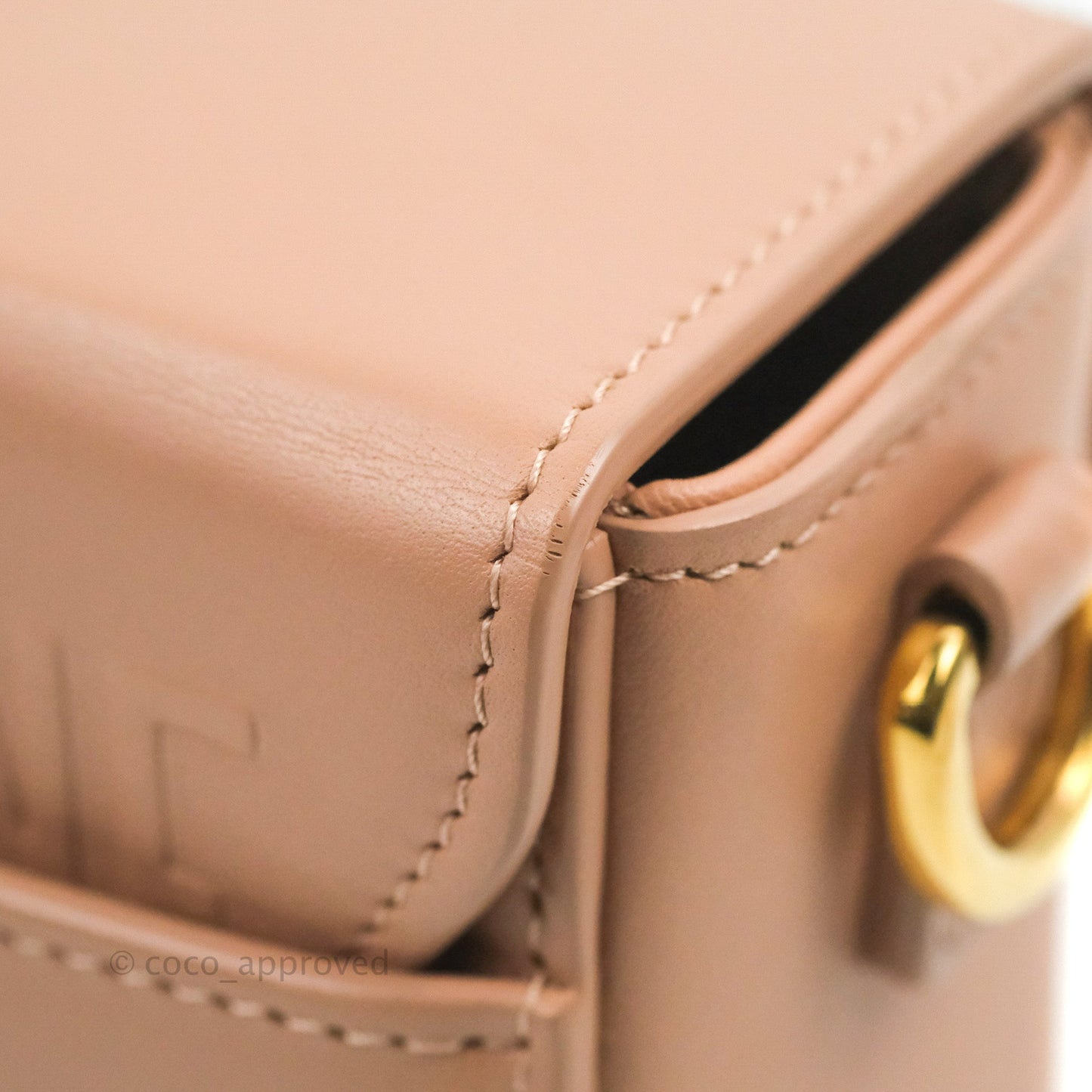 Christian Dior 30 Montaigne Box Bag Rose Des Vents Calfskin