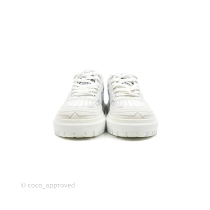Christian Dior Dior Addict Sneaker Blue Toile de Jouy Technical Fabric