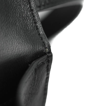 Dior 30 Montaigne Bag Black Calfskin Gold Hardware