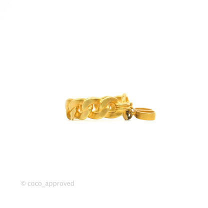 Christian Dior Chain Drop CD Logo Ring Size M