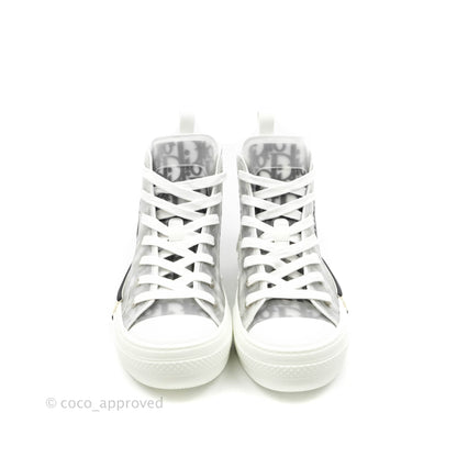 Christian Dior B23 Black Oblique High-Top Sneakers