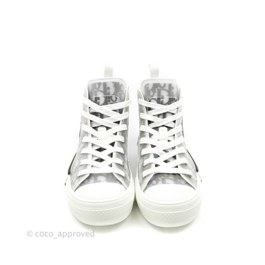 Christian Dior B23 Black Oblique High-Top Sneakers