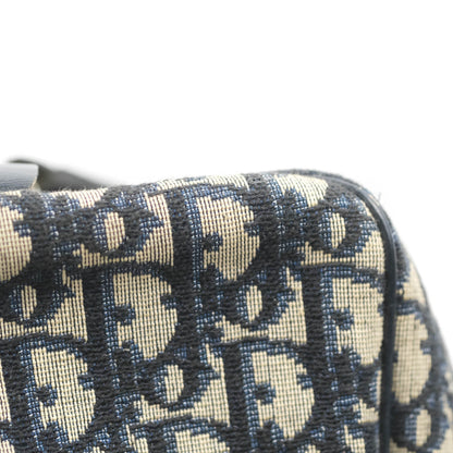 Christian Dior Vintage Trotter 30 Boston Bag Navy