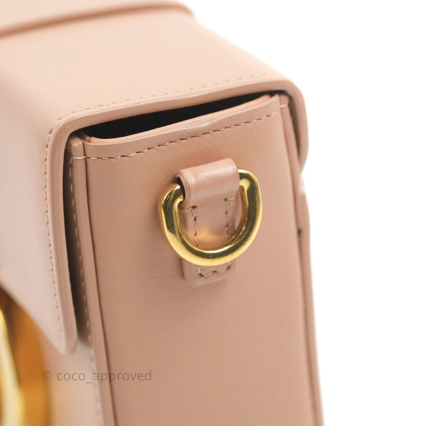 Christian Dior 30 Montaigne Box Bag Rose Des Vents Calfskin