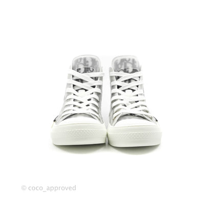 Christian Dior B23 Black Oblique High-Top Sneakers
