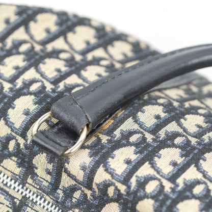 Christian Dior Vintage Trotter 30 Boston Bag Navy