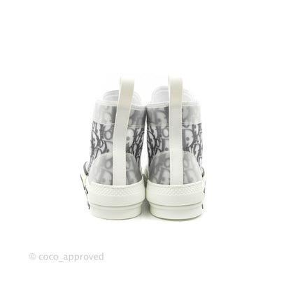 Christian Dior B23 Black Oblique High-Top Sneakers