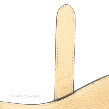 Christian Dior Mini Saddle Bag Beige Grained Calfskin Gold Hardware With Strap