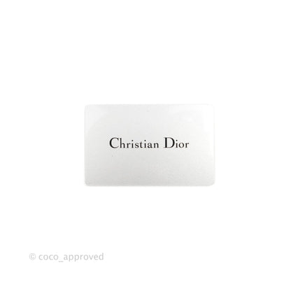 Christian Dior Medium (Old Small) Light Grey Oblique Embroidery Canvas Book Tote