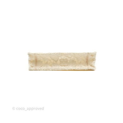 Dior Mini Book Tote Natural Macramé-Effect Embroidery