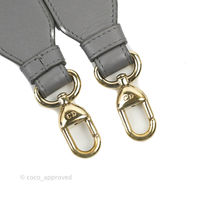 Christian Dior Lambskin My ABCDior Lady Dior Grey Gold Hardware