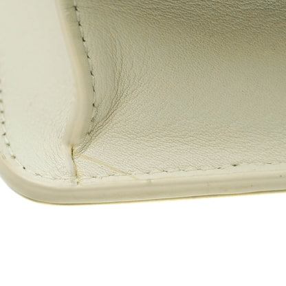 Dior Montaigne 30 Ivory Box Calfskin Gold Hardware