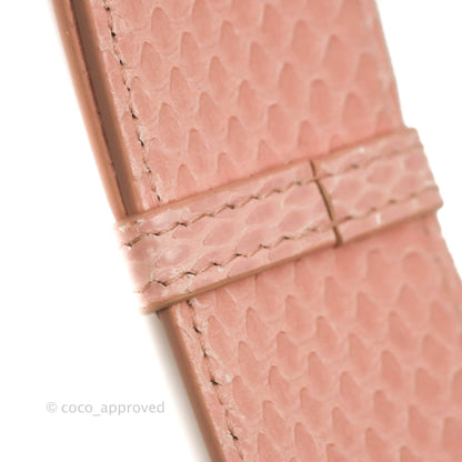 Christian Dior 30 Montaigne Box Bag Python Rose Des Vents
