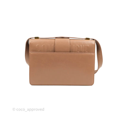 Dior 30 Montaigne Bag Rose Des Vents Crinkled Calfskin Gold Hardware