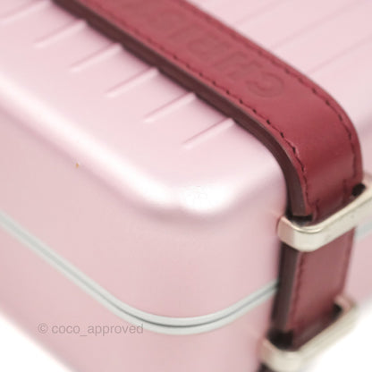 Dior x Rimowa Aluminum Personal Clutch Rose