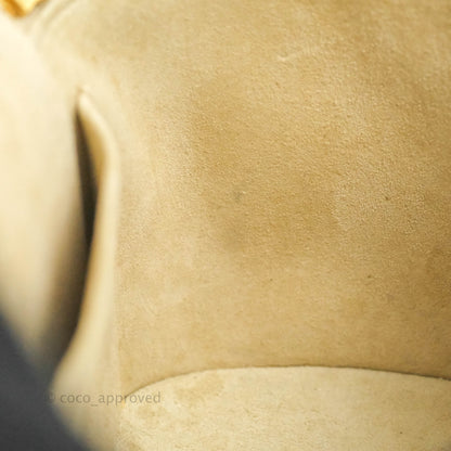 Christian Dior Small Diortravel Vanity Case Beige Lambskin Cannage