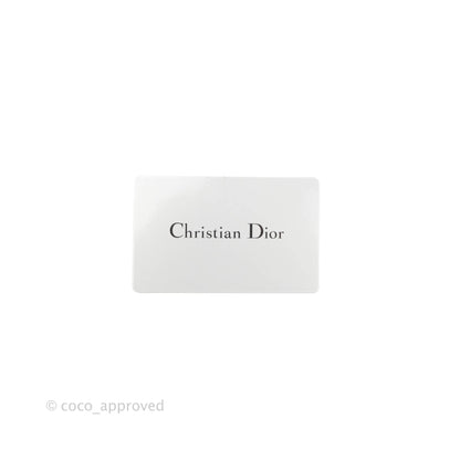 Dior Mini Saddle Shoulder Strap Pouch Black Goatskin