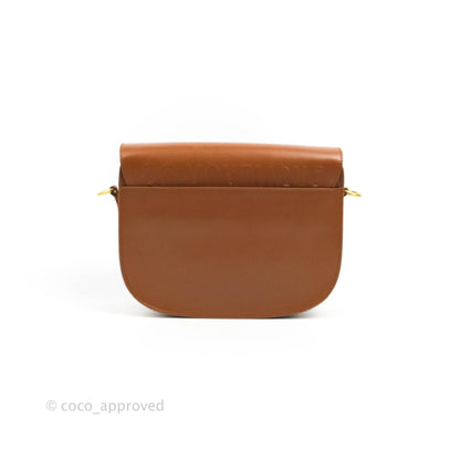 Dior Medium Bobby Bag Brown Calfskin Gold Hardware