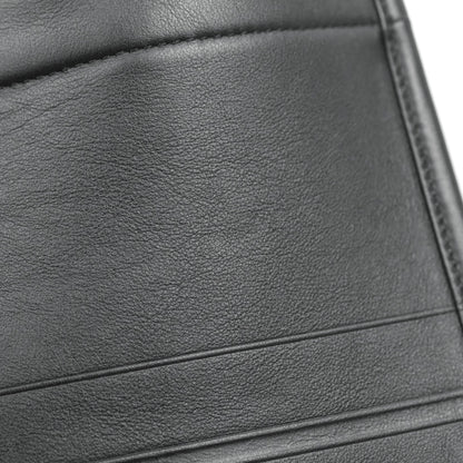 Christian Dior Medium Embossed Book Tote Black Calfskin
