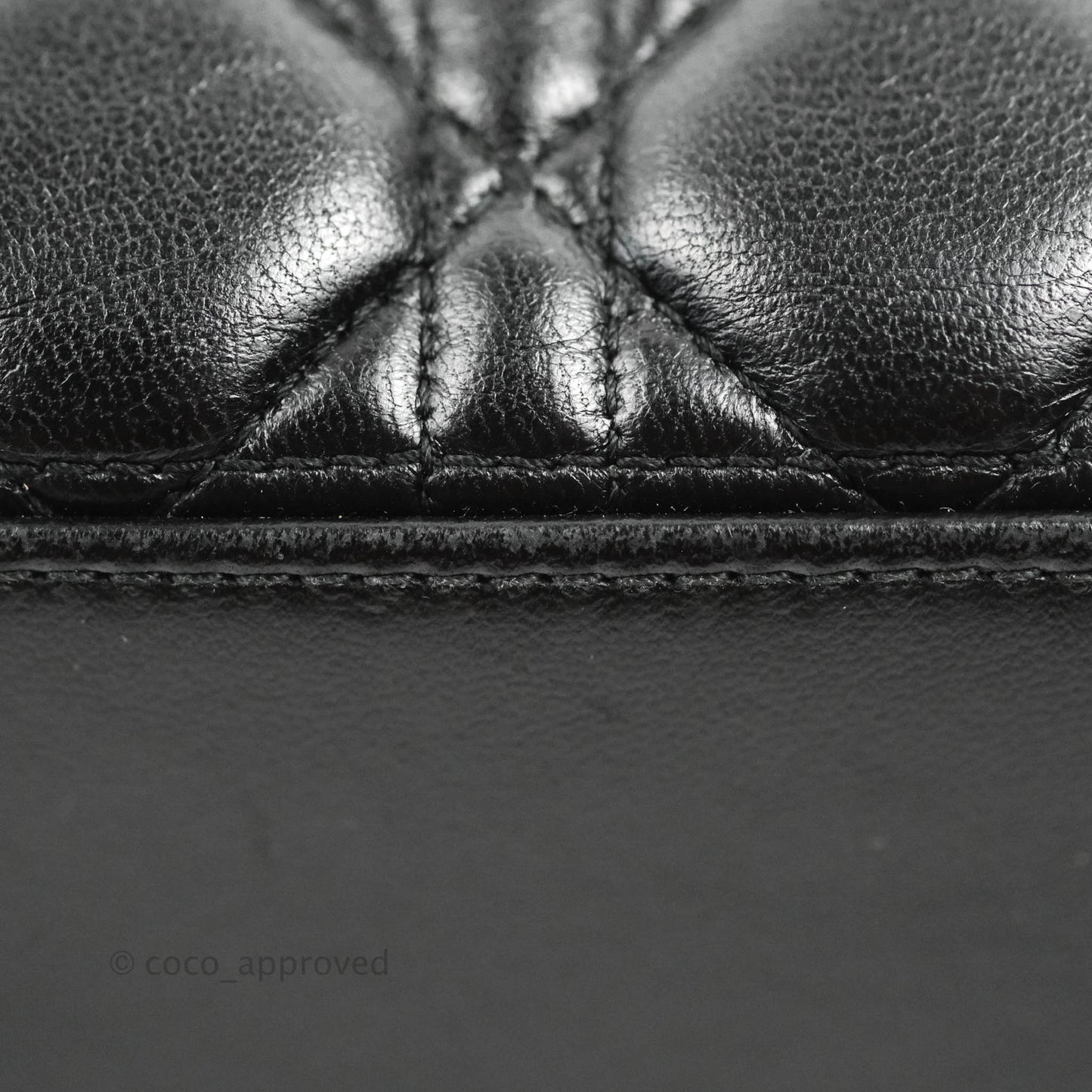 Christian Dior Medium Lady Dior Black Lambskin Gold Hardware