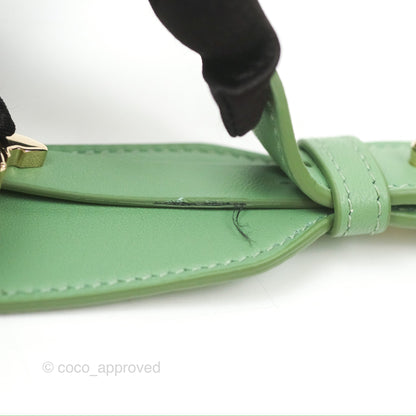 Christian Dior My ABCDior Lady Dior Avocado Green Lambskin Gold Hardware