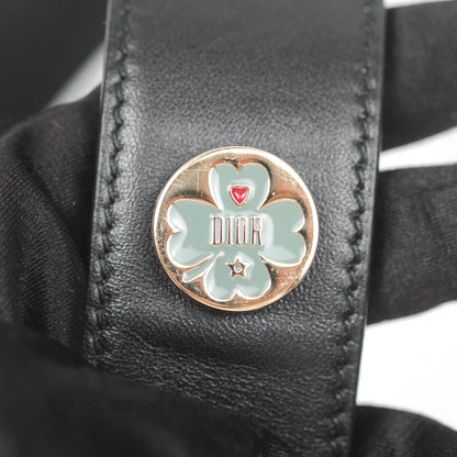 Christian Dior My ABCDior Lady Dior Black Lambskin Silver Hardware