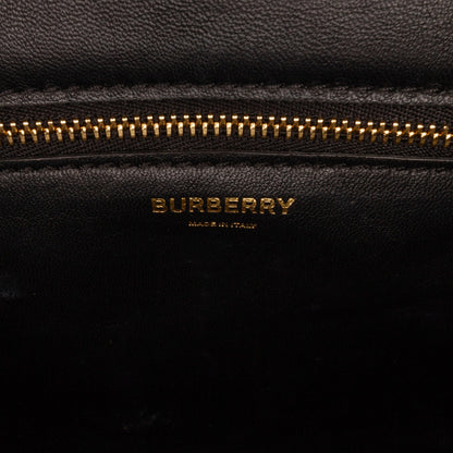 Burberry The TB Bag Black Leather