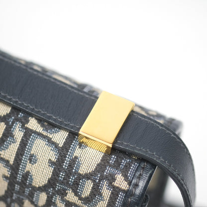 Dior 30 Montaigne Bag Navy Dior Oblique Jacquard