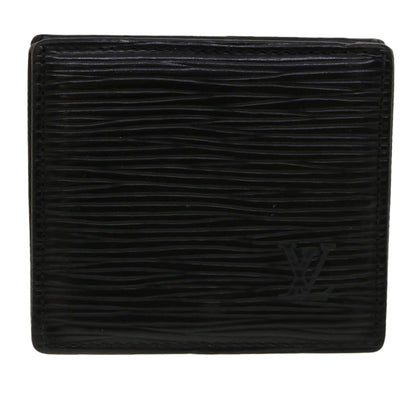 Louis Vuitton Black Leather Epi wallet wallet accessories