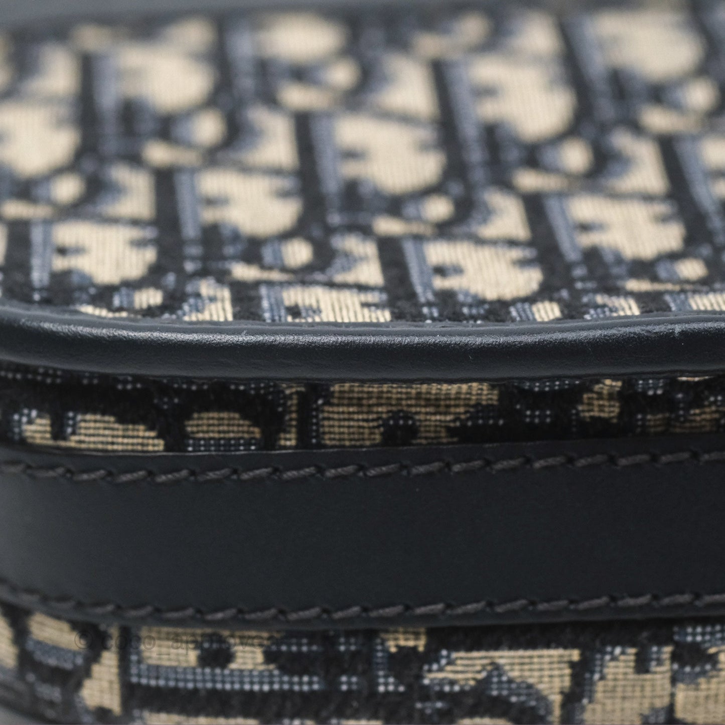 Dior Small Bobby Bag Blue Oblique Jacquard Canvas