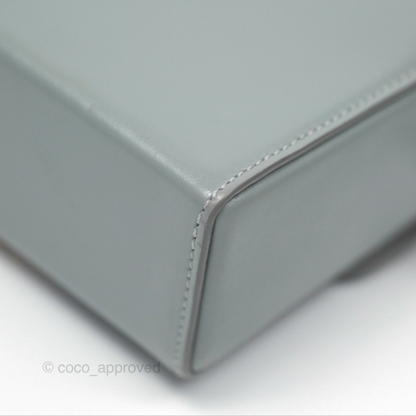 Christian Dior 30 Montaigne Box Bag Grey Calfskin