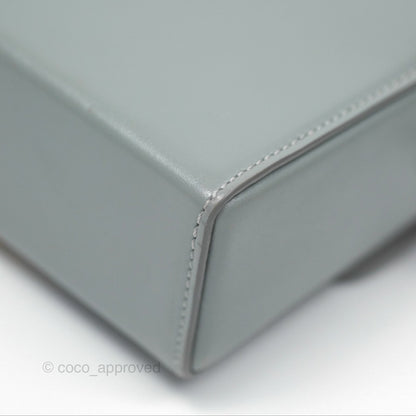 Christian Dior 30 Montaigne Box Bag Grey Calfskin
