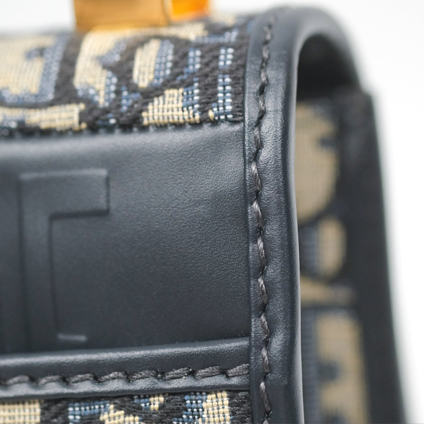 Dior 30 Montaigne Bag Blue Dior Oblique Jacquard