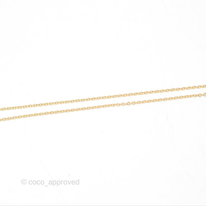 Dior Rose des Vents Necklace Yellow Gold Diamond Mother-of-Pearl