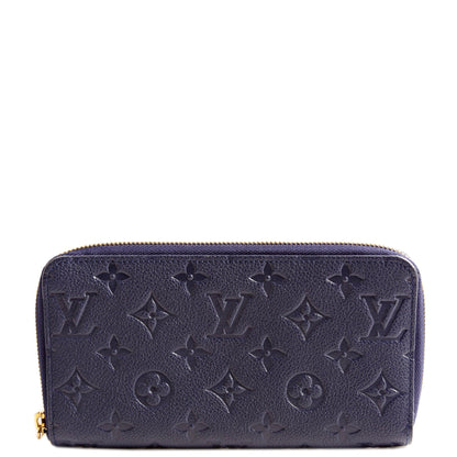 Secret Zippy Wallet Empreinte Navy